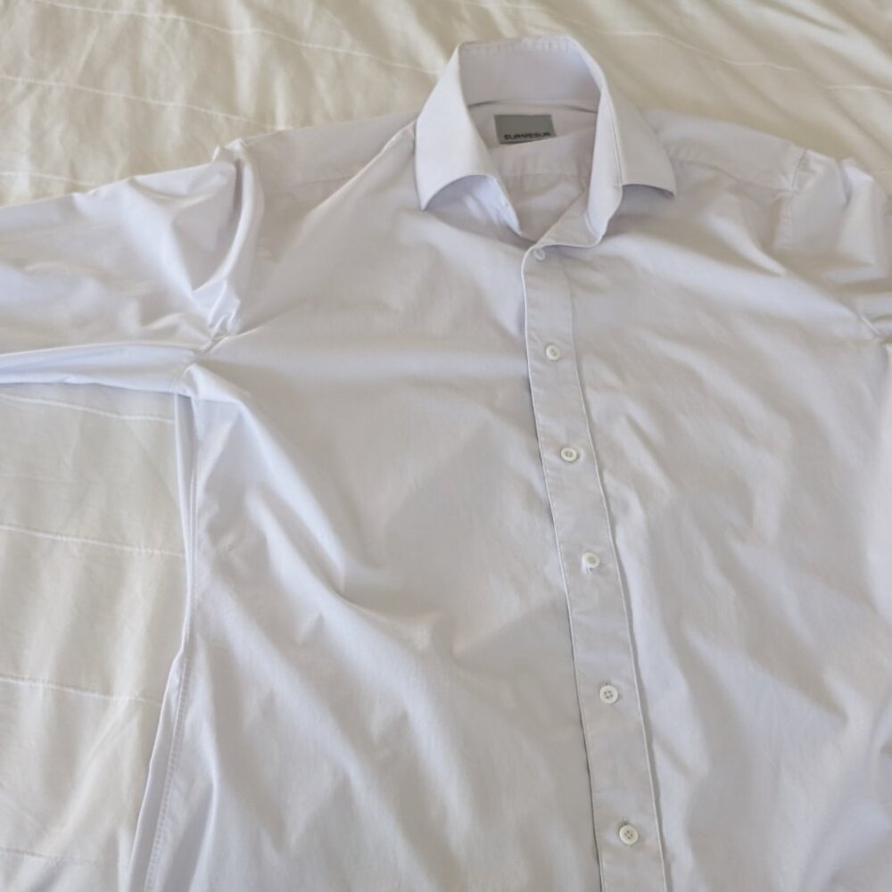 White Surmesur Dress Shirt